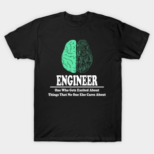 Engineer Brain T-Shirt